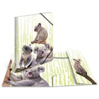 HERMA Chemise à élastiques Animaux exotiques, A4, singes