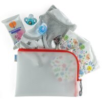 HERMA Pochette à fermeture à zip Mesh Bags,...