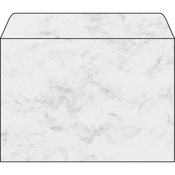 sigel enveloppe, C5, 90 g/m2, gommé, marbre gris