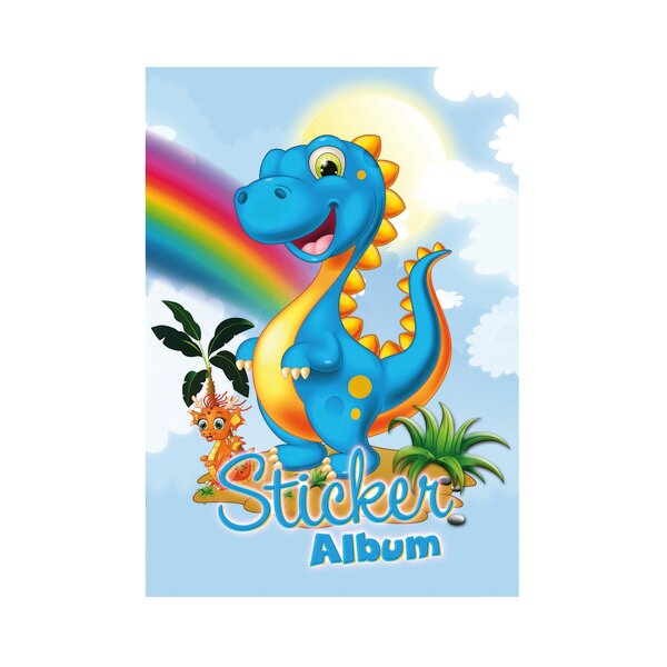 HERMA Album de stickers Dinosaures, A5