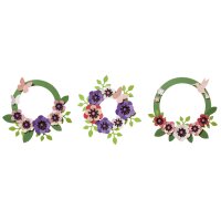 folia Kit de couronne de fleurs, pour 3 couronnes