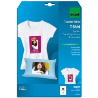 sigel T-Shirt Inkjet-Transfer-Folien, für helle...