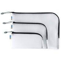 HERMA Pochette à fermeture à zip Mesh Bags,...