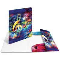 HERMA Chemise à élastiques Artline, PP, A3,...