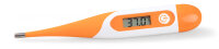 HARO Thermomètre, pointe flexible, blanc/orange