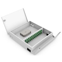 DIGITUS Boîte dépissures LWL Unibox, montage mural, gris