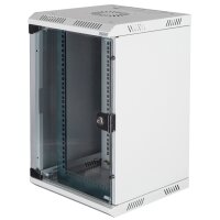 DIGITUS Coffret mural combiné 10/19, IP20, gris (RAL7035)