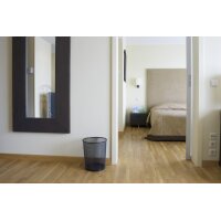 Rubbermaid Papierkorb Concept Collection, 19 Liter, silber