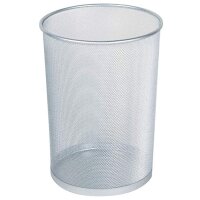Rubbermaid Papierkorb Concept Collection, 19 Liter, silber