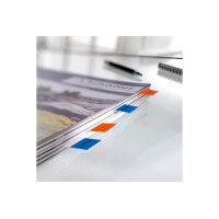 SIGEL Bloc notes transparent 20x50mm HN671 4 couleurs ass. 4x40 bandes