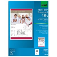 sigel Papier jet dencre, A4, 160 g/m2, mat, extra blanc