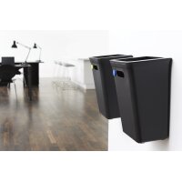 plast team Couvercle AVEDORE, pour poubelle de 10 L, noir