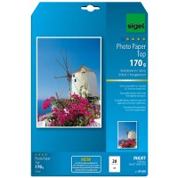 sigel InkJet-Top-Foto-Papier, DIN A4, hochglänzend,...