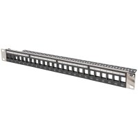DIGITUS 19" Keystone Patch Panel, 24 Port, 1 HE,...