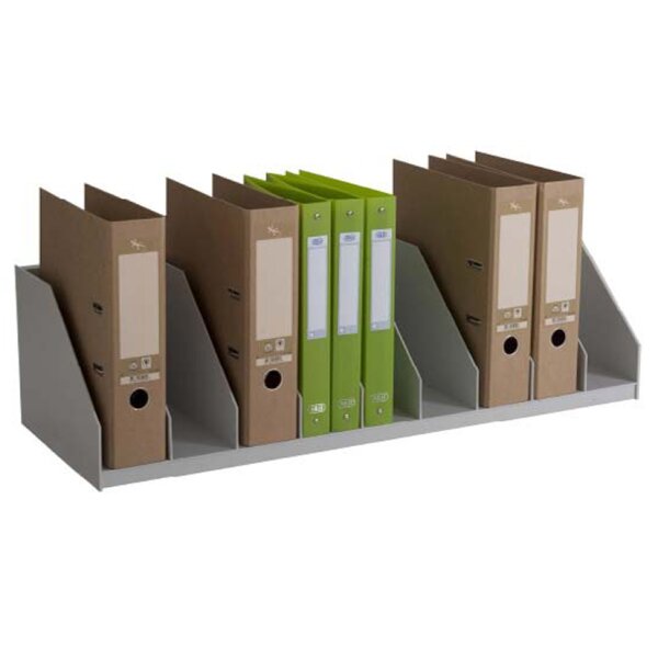 PAPERFLOW Belegfach, 13 Fächer, feste Einteilung, grau