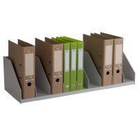 PAPERFLOW Belegfach, 13 Fächer, feste Einteilung, grau