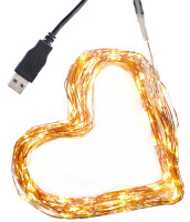 Clauss LED-Mini-Lichterkette, USB-Anschluss