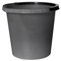 plast team Seau de nettoyage ATLANTA, 10 litres, argent
