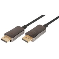 DIGITUS Câble de fibre optique hybride DisplayPort...