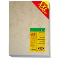 sigel Marmor-Papier, A4, 90 g qm, Feinpapier,...