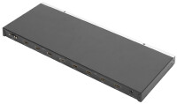 DIGITUS 19" 4K HDMI Matrix Switch, 4x4, silber schwarz