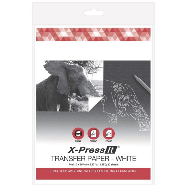 transotype X-Press It Transfer-Papier, graphit, DIN A4