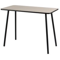 PAPERFLOW Schreibtisch HOPM1, (B)1.000 mm, schwarz buche