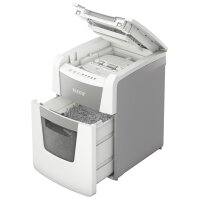 LEITZ Aktenvernichter IQ AutoFeed OfficePro 100 P5, weiss