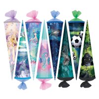 herlitz Schultüte, 6-eckig, 850 mm, Motive sortiert