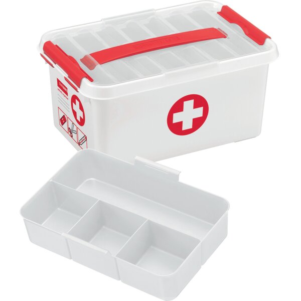 helit Bo&icirc;te de rangement q-line - Premiers secours