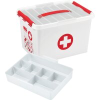helit Boîte de rangement q-line - Premiers secours