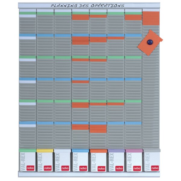 nobo Kit planing en fran&ccedil;ais / tableau T-cartes, 8