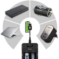 ANSMANN Ladegerät "Lithium 2", für...