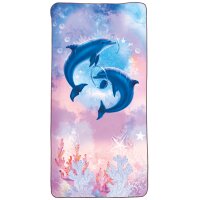 ROTH Serviette de bain pour enfants Tyrannosaure