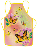 ROTH Tablier de peinture Papillon, poche frontale