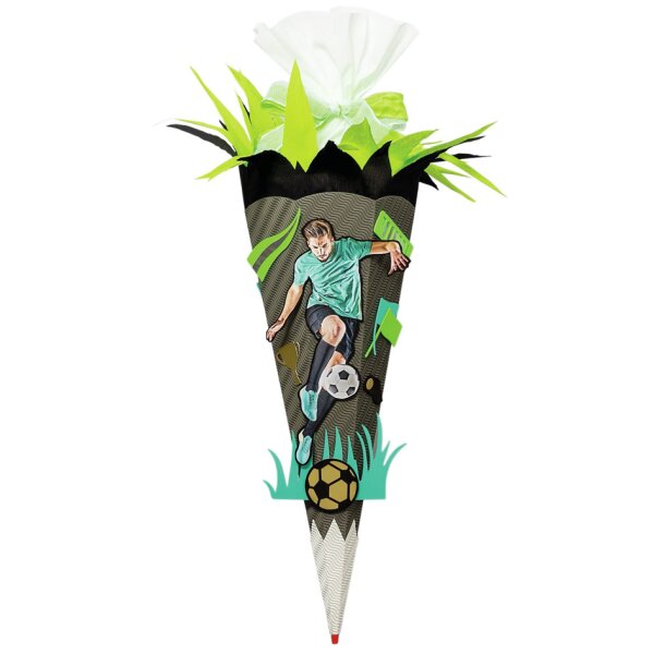 ROTH Schultüten-Bastelset "Fussballstar", 680 mm, mit Sound