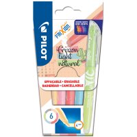 PILOT Textmarker FRIXION light Natural, 6er Etui