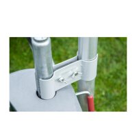 cartrend Caravan-Deichselhalterung, aus Stahl, grau