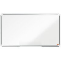 nobo Tableau blanc mural Premium Plus Stahl Widescreen, 85