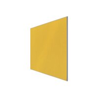 NOBO Tableau Feutre Impression Pro 1915432 jaune, 87x155cm