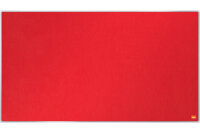 NOBO Tableau Feutre Impression Pro 1915420 rouge, 50x89cm