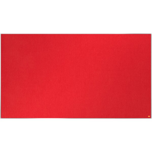 NOBO Tableau Feutre Impression Pro 1915422 rouge, 87x155cm