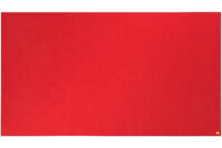 NOBO Tableau Feutre Impression Pro 1915422 rouge, 87x155cm