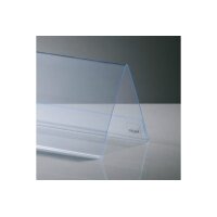 SIGEL Tischsteller Dach 190x60mm TA132 transparent 5...