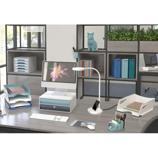 CEP Briefablage Riviera, DIN A4, porzellanblau