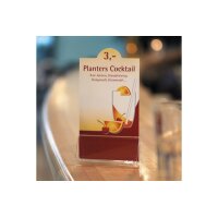 SIGEL Kartenhalter Acryl TA150 100x50mm 2 Stück