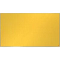 NOBO Tableau Feutre Impression Pro 1915431 jaune, 69x122cm