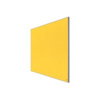 NOBO Tableau Feutre Impression Pro 1915431 jaune, 69x122cm