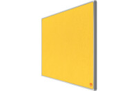 NOBO Tableau Feutre Impression Pro 1915429 jaune, 40x71cm