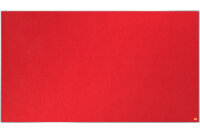 NOBO Tableau Feutre Impression Pro 1915421 rouge, 69x122cm
